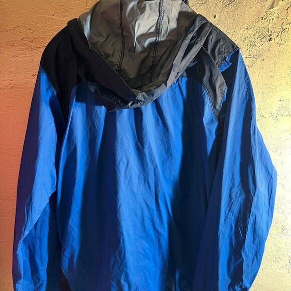 Columbia Blue Windbreaker High Collar Outdoor Essential - Picture 9 of 10